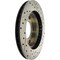 Centric Parts Sport Drilled/Slotted Brake Rotor, 127.63006R 127.63006R - alternate 5